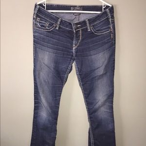 “Berkley” Silver jeans